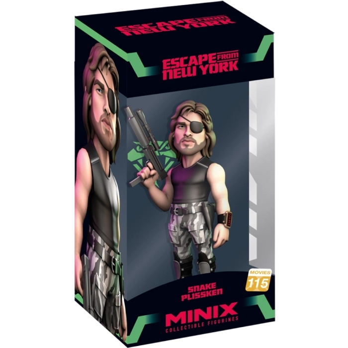 escape from new york - snake plissken - movies 115 - minix collectible figurines
