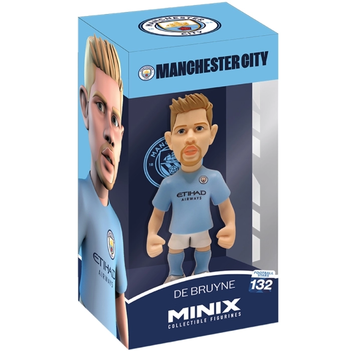 manchester city - de bruyne - football stars 132 - minix collectible figurines