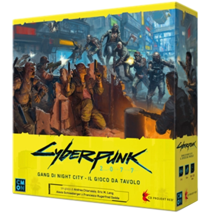 cyberpunk 2077: gangs di night city - gioco base