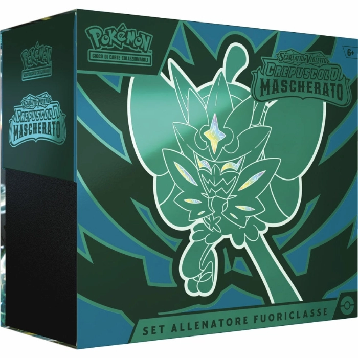 pokemon scarlatto e violetto crepuscolo mascherato - ogerpon - set allenatore fuoriclasse (ita)
