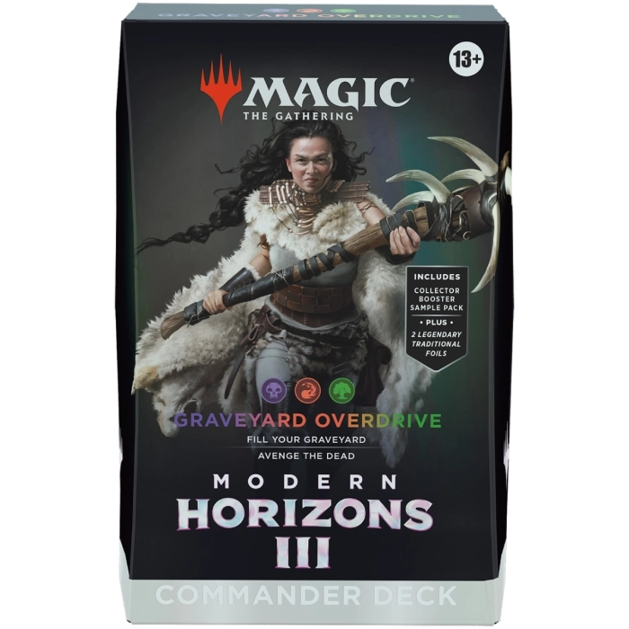 magic the gathering - modern horizons 3 - graveyard overdrive - mazzo commander (eng)