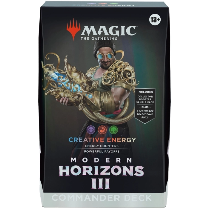 magic the gathering - modern horizons 3 - creative energy - mazzo commander (eng)