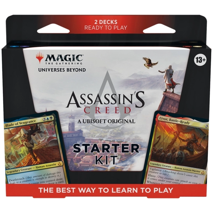 magic the gathering - universes beyond: assassin's creed - starter kit (eng)
