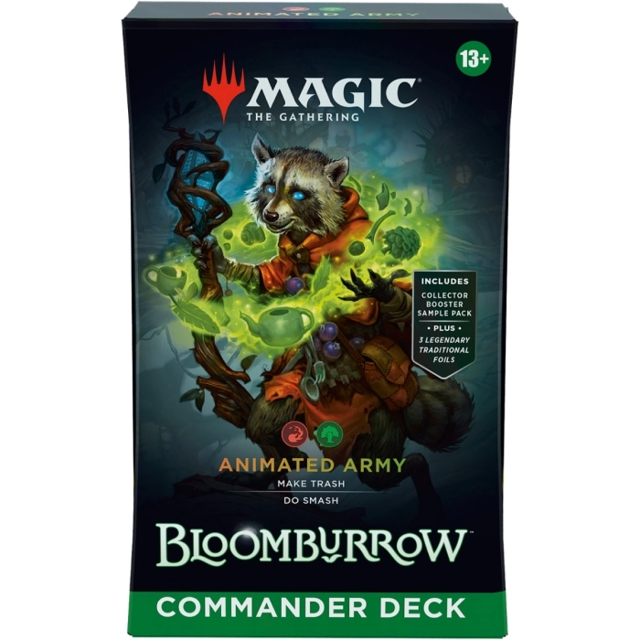 magic the gathering - bloomburrow - animated army - mazzo commander (eng)