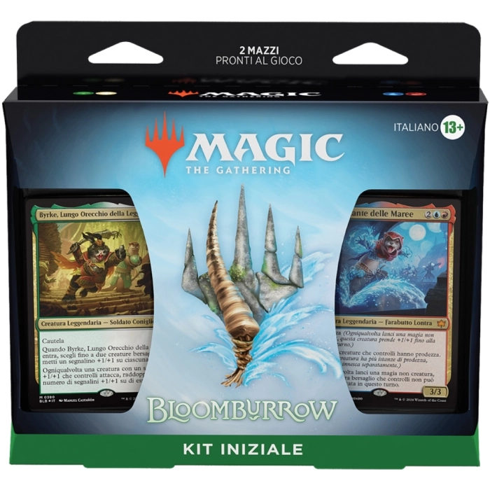 magic the gathering - bloomburrow - starter kit (ita)