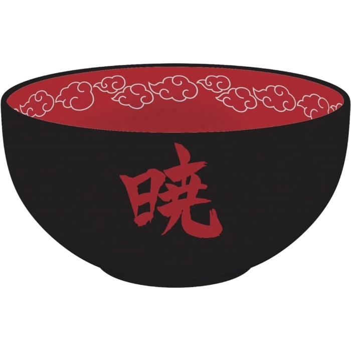 naruto shippuden - ciotola in ceramica akatsuki