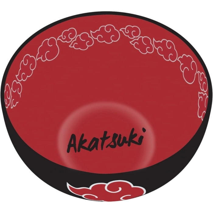 naruto shippuden - ciotola in ceramica akatsuki