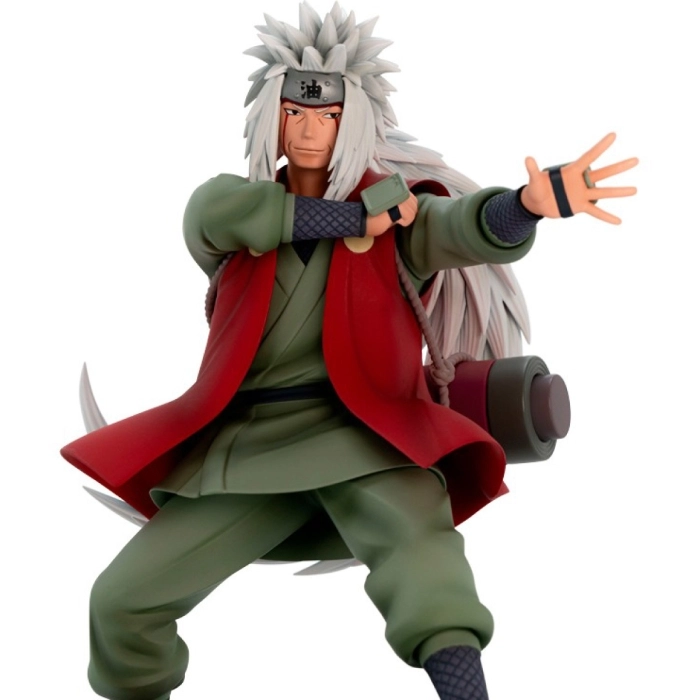 naruto shippuden - jiraya - statua 22cm