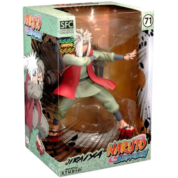 naruto shippuden - jiraya - statua 22cm