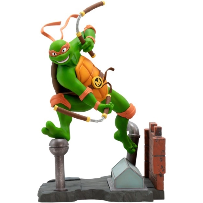 tartarughe ninja - michelangelo - statua 21cm: 1