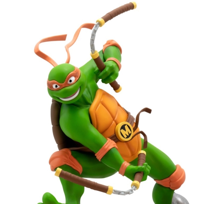 tartarughe ninja - michelangelo - statua 21cm: 3