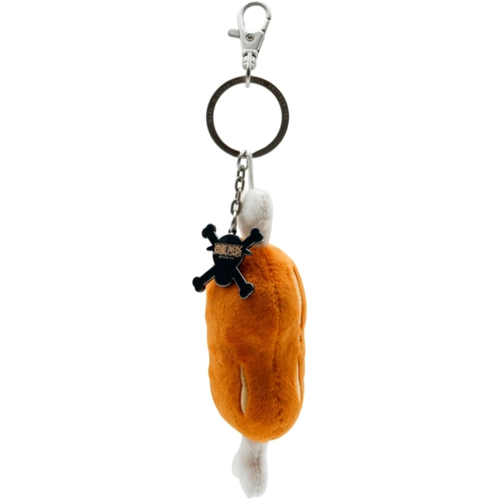 one piece - plush keychain - meat on a bone