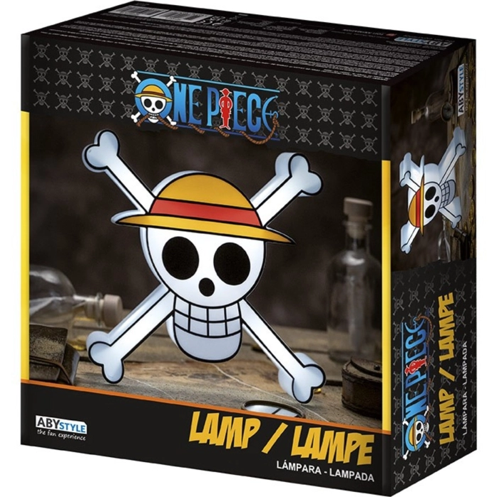 one piece - lampada - teschio