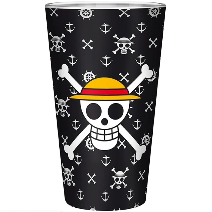 one piece - bicchiere large 400ml - luffy: 2