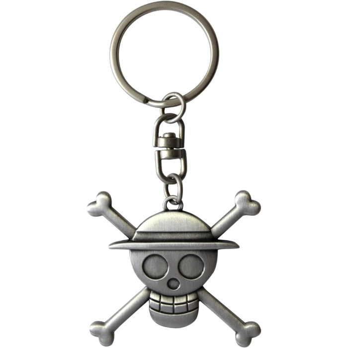 one piece - keychain 3d - skull