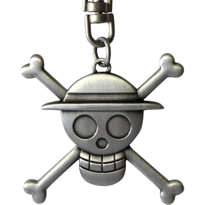 one piece - keychain 3d - skull