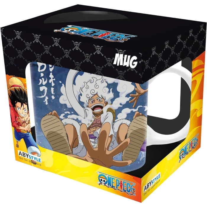 one piece - tazza 320ml - luffy nika