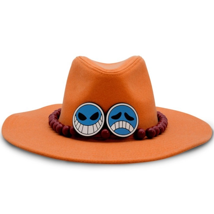 one piece - cappello portgas d. ace - adult size: 1