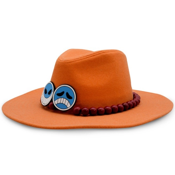 one piece - cappello portgas d. ace - adult size: 2