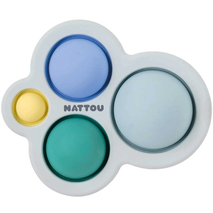pop-it toy in silicone verde