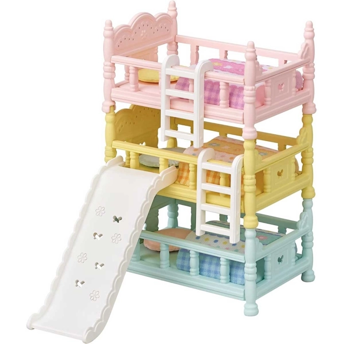 set letto a castello triplo colorato: 2