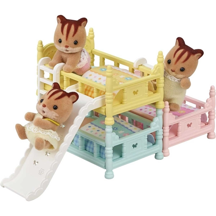 set letto a castello triplo colorato: 3