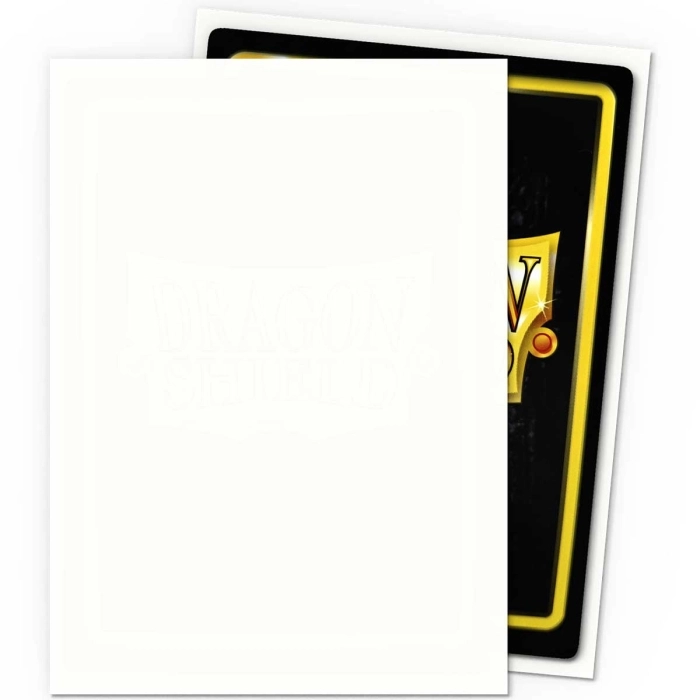 dragon shield standard sleeves - white classic (100 bustine protettive)