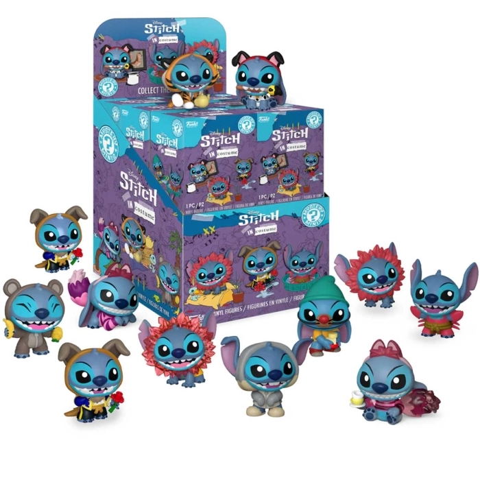 disney: lilo & stitch in costume - stitch 7cm - mystery minis