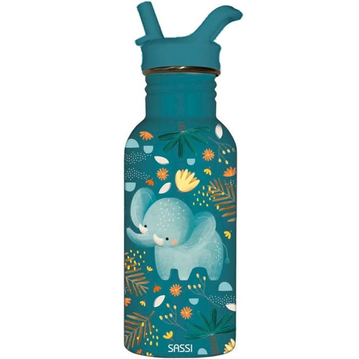 borraccia in acciaio 500 ml - elefante