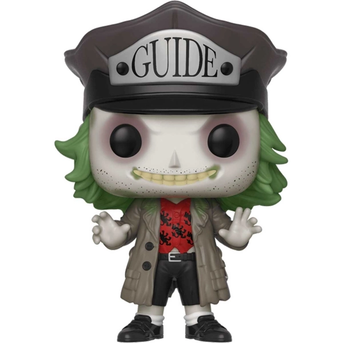 beetlejuice - beetlejuice guide with hat 9cm - funko pop 605