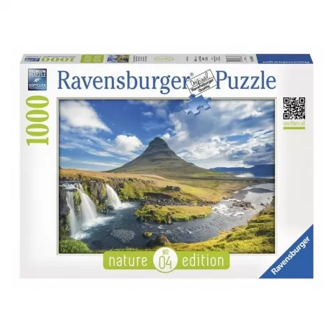 cascate di kirkjufell islanda - puzzle 1000 pezzi