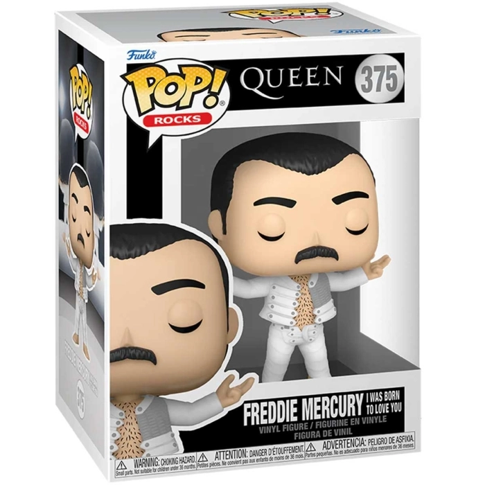 queen - freddie mercury (i was born to love you) 9cm - funko pop 375