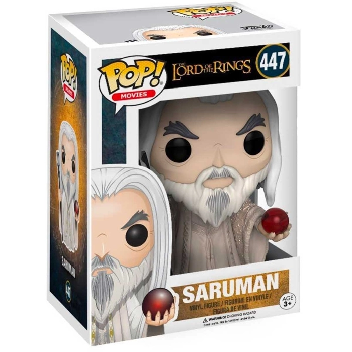 the lord of the rings - saruman 9cm - funko pop 447: 1