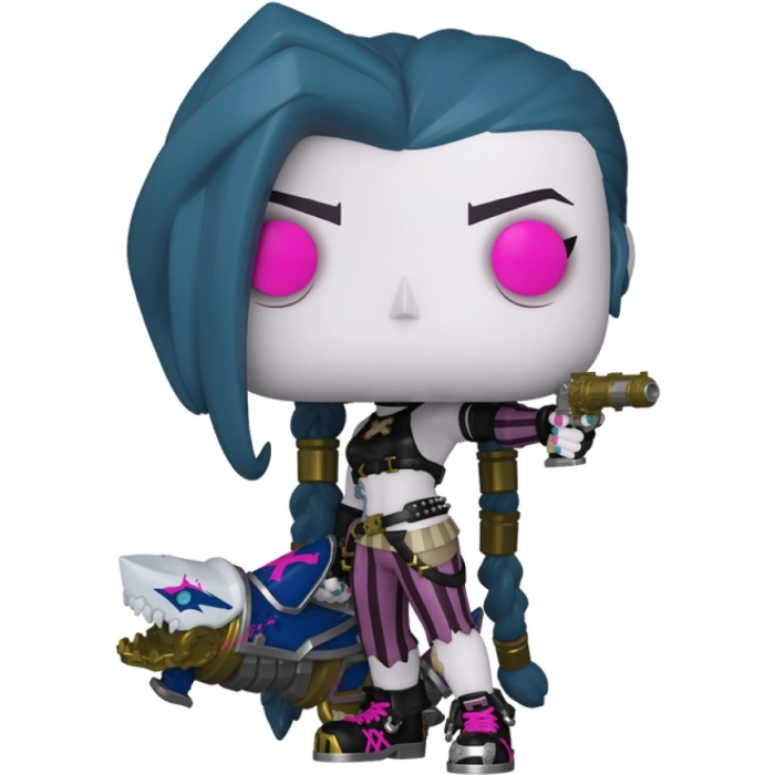 arcane: league of legens - jinx 9cm - funko pop 1602
