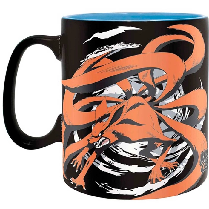 naruto shippuden - tazza 460ml - naruto & kurama