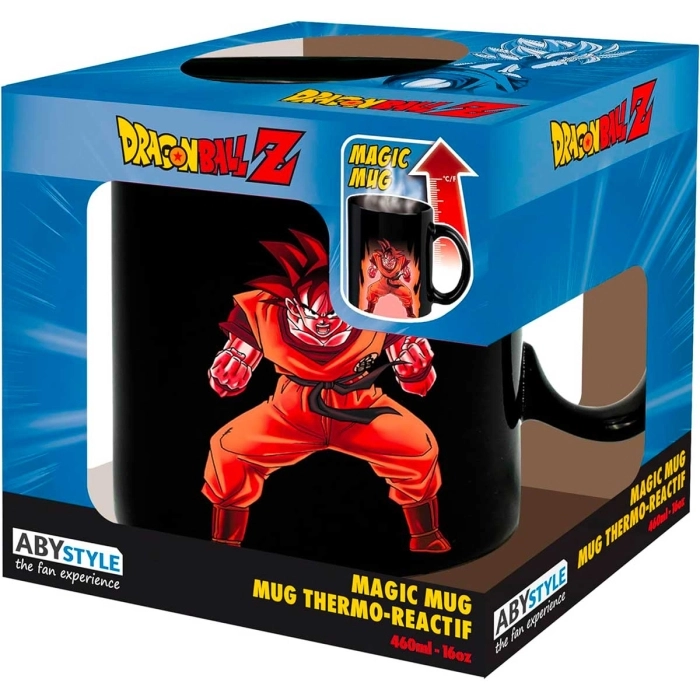 dragon ball z - tazza heat change 460ml - goku & shenron: 1