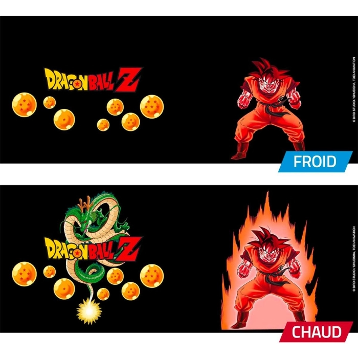 dragon ball z - tazza heat change 460ml - goku & shenron: 3