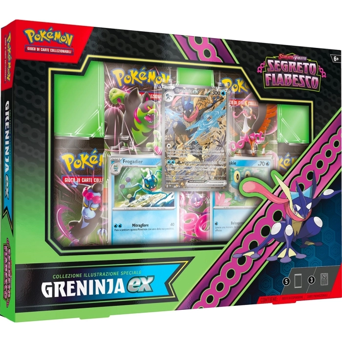 pokemon scarlatto e violetto segreto fiabesco - special collection - greninja-ex (ita)
