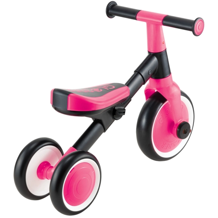 globber - learning trike - triciclo 2 in 1 - rosa neon: 2