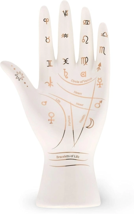 the future's in your hands - portagioielli in ceramica