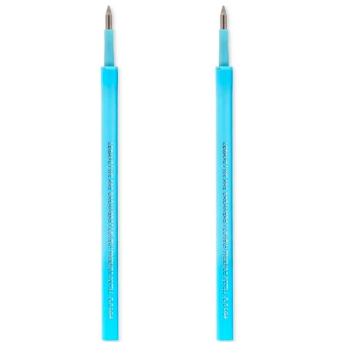 set di 2 refill per penna gel - lovely friends - sky blue: 1