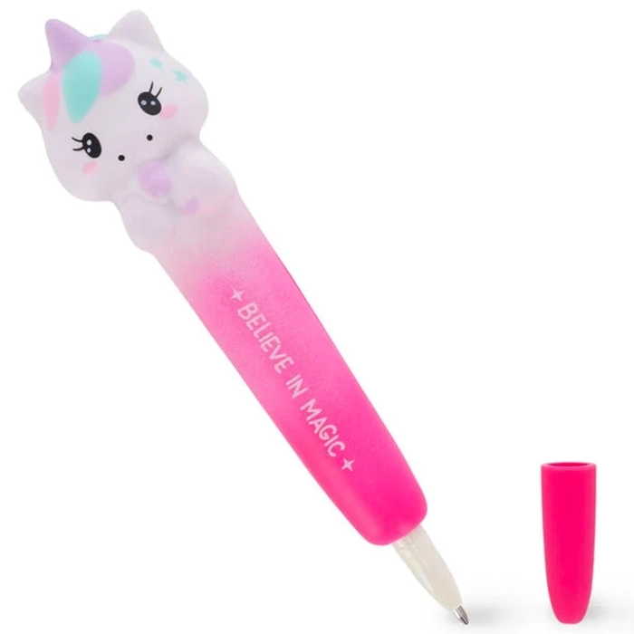 penna gel antistress - squeezies - unicorn: 2