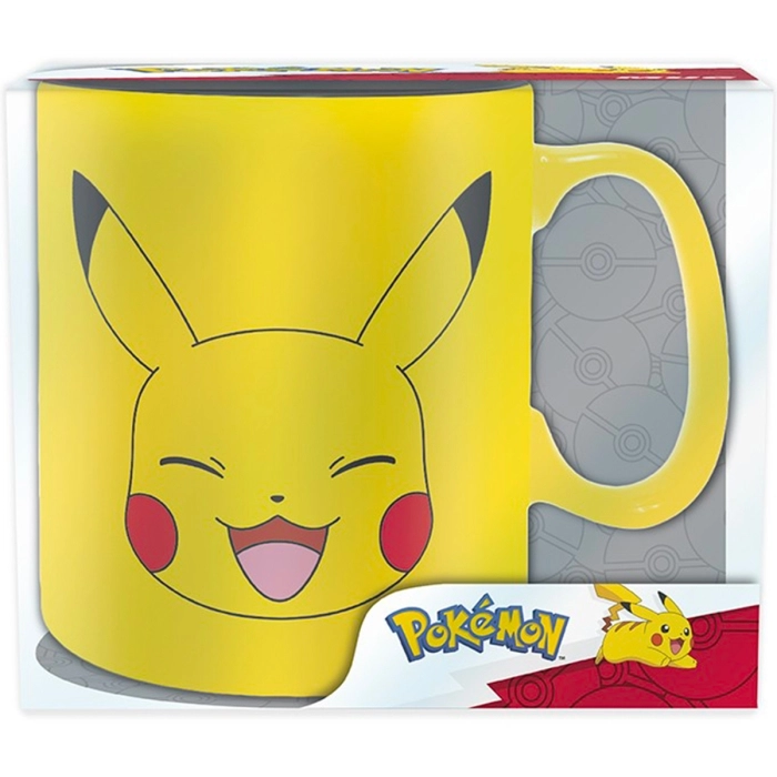 pokemon - tazza 460ml - pikachu face: 1