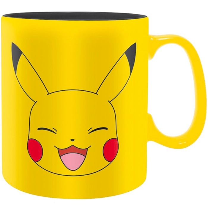 pokemon - tazza 460ml - pikachu face: 3