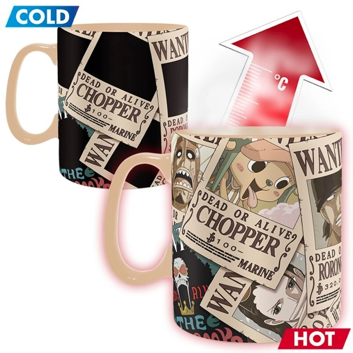 one piece - tazza heat change 460ml - wanted: 2