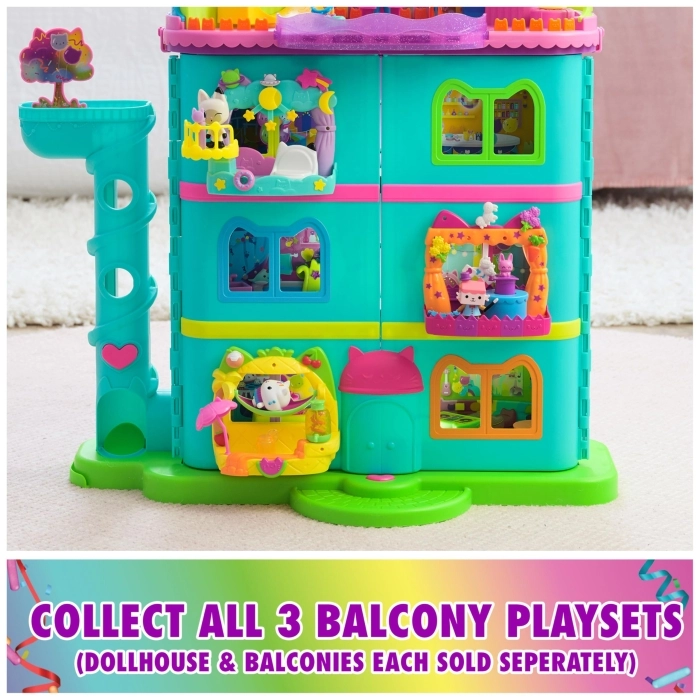 gabby's dollhouse - i balconi della casa - assortimento: 5