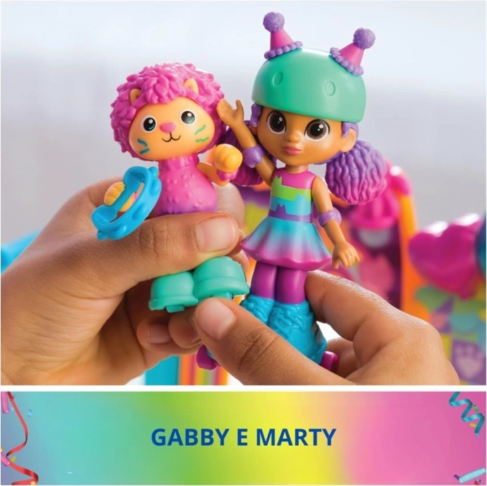 gabby's dollhouse - attico a tema festa