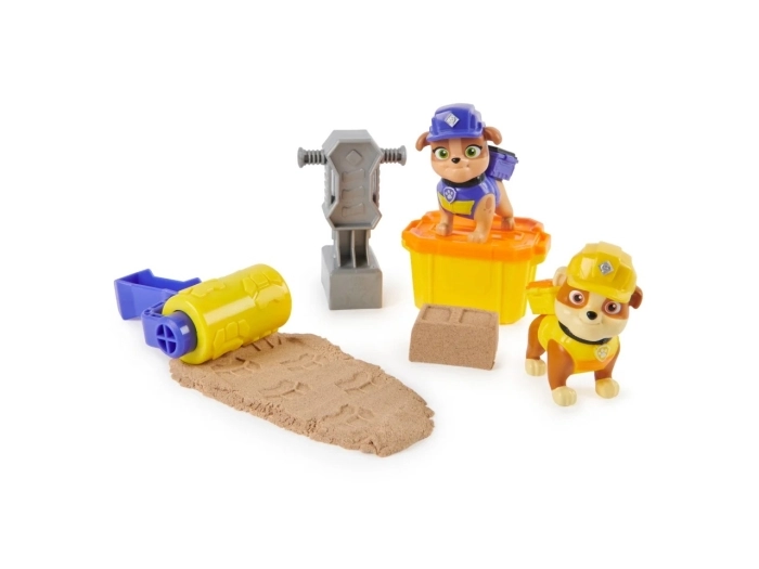 paw patrol rubble and crew - set 2 personaggi con accessori - modello assortito: 3