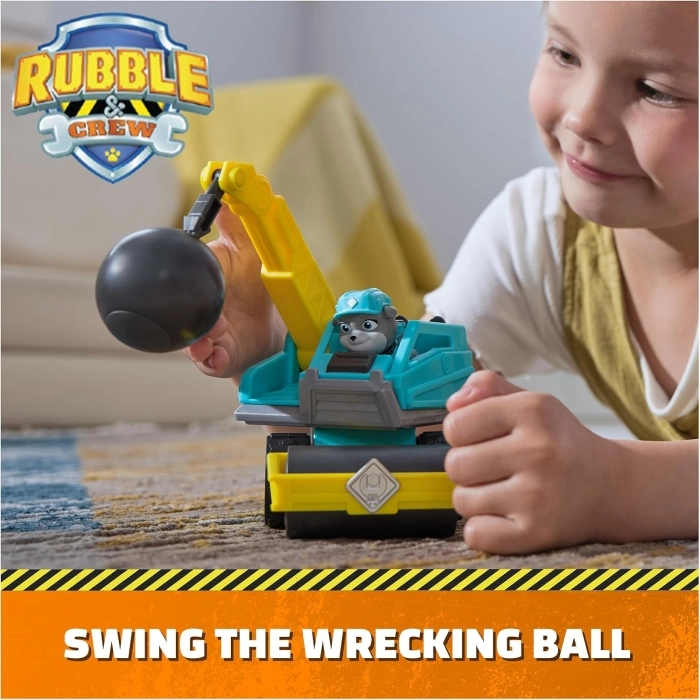 paw patrol rubble and crew - veicolo tematizzato di motor