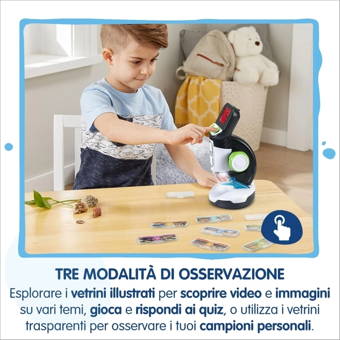 video microscopio interattivo